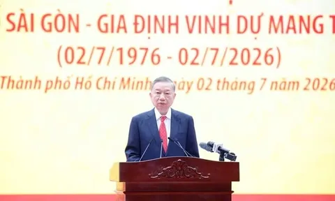 Phát biểu của Tổng Bí thư, Chủ tịch nước Tô Lâm tại Lễ kỷ niệm 50 năm thành phố Sài Gòn - Gia Định vinh dự mang tên Chủ tịch Hồ Chí Minh