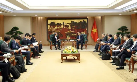 Phó Thủ tướng Thường trực Phạm Gia Túc tiếp lãnh đạo 2 doanh nghiệp năng lượng lớn của Nhật Bản