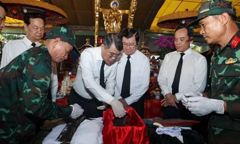 Thủ tướng Lê Minh Hưng: Bằng mọi giá, phải nỗ lực, quyết tâm cao nhất để tìm kiếm, quy tập và xác định danh tính hài cốt liệt sĩ
