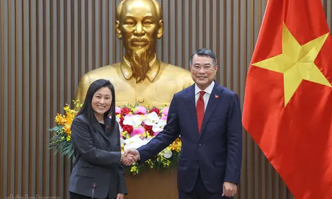 Thủ tướng Lê Minh Hưng tiếp Đại sứ Hoa Kỳ tại Việt Nam Jennifer Wicks