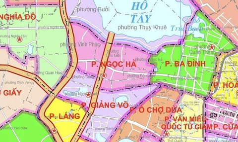 Phường Ngọc Hà, TP. Hà Nội sẽ thực hiện 24 dự án mới và có chung cư mới