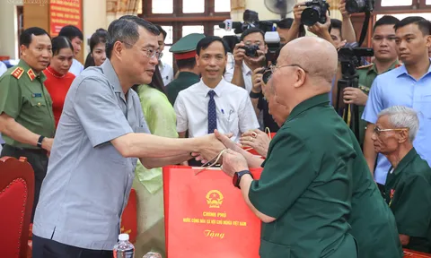 Thủ tướng Lê Minh Hưng: Tiếp tục dành sự quan tâm, chăm sóc các thương binh, bệnh binh