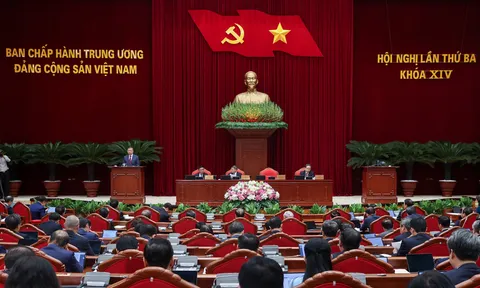 Thông cáo báo chí về ngày làm việc thứ ba Hội nghị Trung ương 3 khoá XIV
