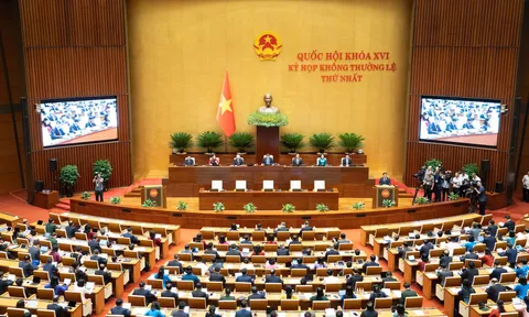 Thông cáo báo chí số 1, Kỳ họp không thường lệ thứ Nhất, Quốc hội Khóa XVI
