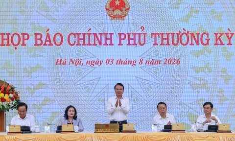 Họp báo Chính phủ thường kỳ tháng 7/2026: Các chỉ số cơ bản về kinh tế - xã hội, thu ngân sách, xuất khẩu đều tăng