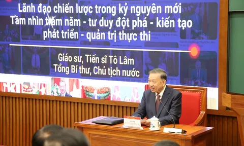 Tổng Bí thư, Chủ tịch nước Tô Lâm: Phải đặt lợi ích của Đảng, quốc gia - dân tộc và Nhân dân lên trên hết, trước hết