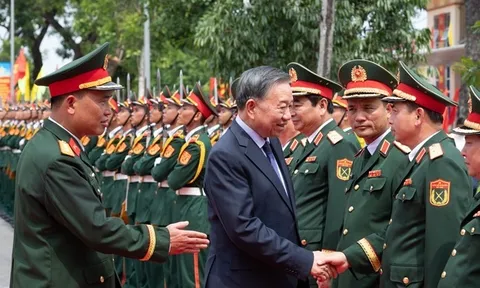 Tổng Bí thư, Chủ tịch nước Tô Lâm thăm và làm việc với Sư đoàn 308: Chúng ta phải chủ động chuẩn bị lực lượng từ thời bình