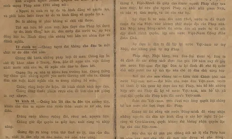 Tuyên ngôn Độc lập năm 1945 và lời thề bảo vệ Tổ quốc