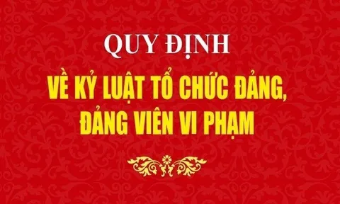 Bộ Chính trị ban hành Quy định 212 về kỷ luật tổ chức đảng, đảng viên vi phạm