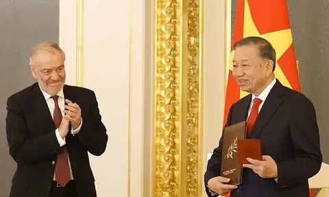 Tổng Bí thư, Chủ tịch nước Tô Lâm nhận Giải thưởng Hòa bình Quốc tế Lev Tolstoy năm 2026 tại Liên bang Nga