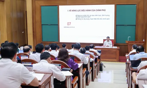 Thủ tướng Lê Minh Hưng: Nâng cao đồng bộ 7 yếu tố năng lực điều hành của Chính phủ