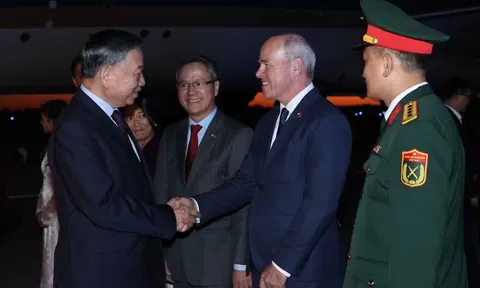 Tổng Bí thư, Chủ tịch nước Tô Lâm đến thủ đô Ottawa, bắt đầu chuyến thăm cấp Nhà nước tới Canada