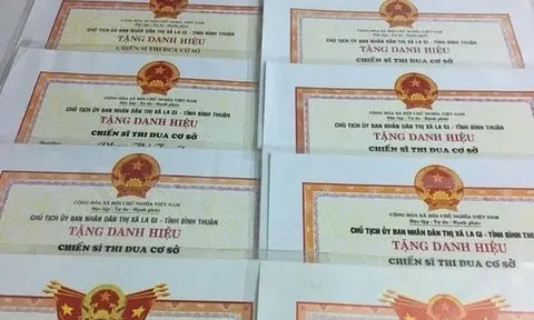 Từ ngày 1/10, có nhiều quy định mới liên quan đến xét tặng danh hiệu Chiến sĩ thi đua cơ sở