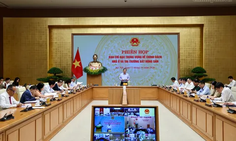 Phó Thủ tướng Thường trực: Chính sách nhà ở, thị trường bất động sản theo nguyên tắc '1 việc chỉ giao 1 cơ quan, 1 tổ chức'