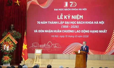 Tổng Bí thư, Chủ tịch nước Tô Lâm: Xây dựng Đại học Bách khoa Hà Nội trở thành đại học nghiên cứu xuất sắc, đảm nhận nhiệm vụ lớn của quốc gia