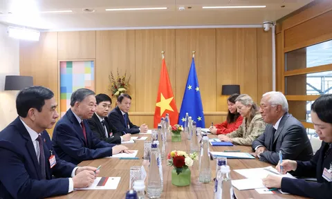 Thông cáo báo chí về chuyến thăm chính thức Liên minh Châu Âu của Tổng Bí thư, Chủ tịch nước Tô Lâm