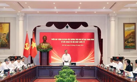 Tổng Bí thư, Chủ tịch nước Tô Lâm chủ trì Phiên họp thứ nhất về đối ngoại và hội nhập quốc tế