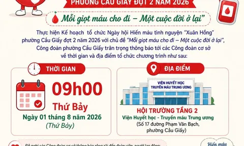 Hiến máu tình nguyện – Lan tỏa yêu thương, trao gửi sự sống