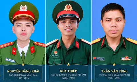 Vì nước quên thân vì dân phục vụ: Những chiến sĩ ngã xuống giữa thời bình.