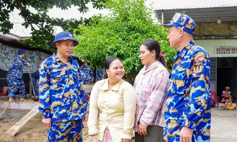 Học viện Hải quân hỗ trợ xây nhà cho gia đình chính sách tại Khánh Hòa