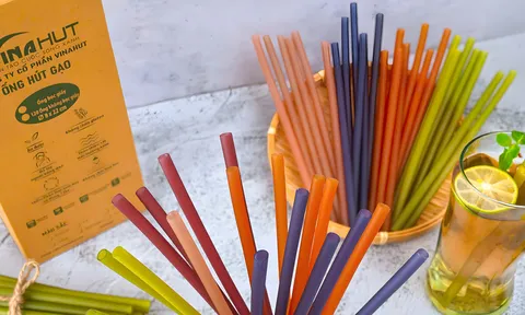 Góp phần giải bài toán rác thải nhựa từ ống hút ngũ cốc