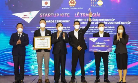 'Gậy thông minh' giành quán quân Startup Kite 2021