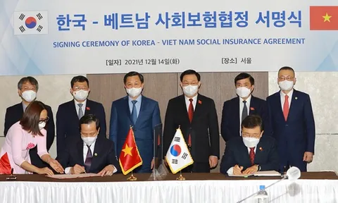 Bộ trưởng Lao động ký hiệp định về bảo hiểm xã hội với Hàn Quốc
