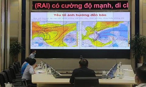 Tin bão khẩn cấp và các chỉ đạo ứng phó