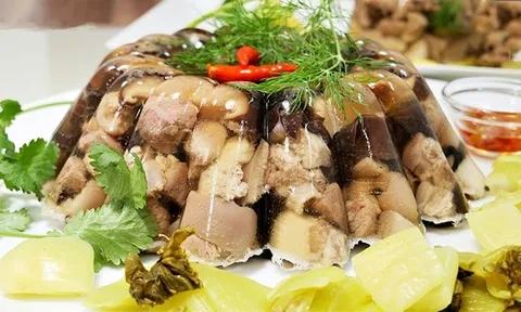 Cách ăn thịt đông chống ngấy ngày Tết
