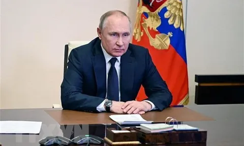 Lãnh đạo Nga, Pháp, Đức nhất trí xúc tiến các cuộc tiếp xúc về Ukraine