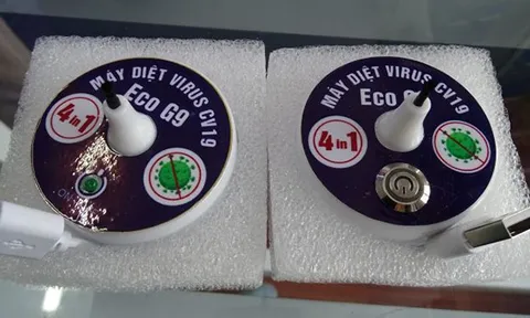 Người Việt sáng chế thiết bị diệt vi khuẩn