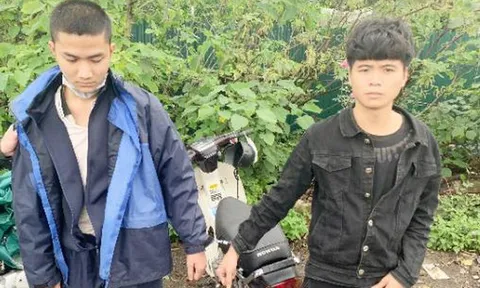 Tóm gọn băng nhóm trộm cắp nhiều xe máy giấu trong nghĩa trang