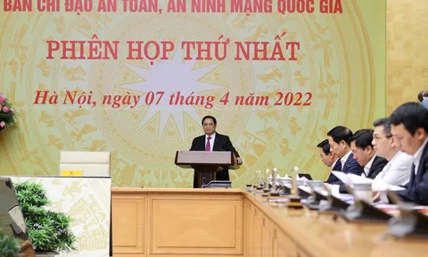 Thủ tướng Phạm Minh Chính: Chủ động bảo vệ chủ quyền quốc gia, an toàn, an ninh trên không gian mạng