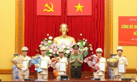 Nhân sự mới Đảng ủy, Ban Thường vụ Đảng ủy Công an Trung ương