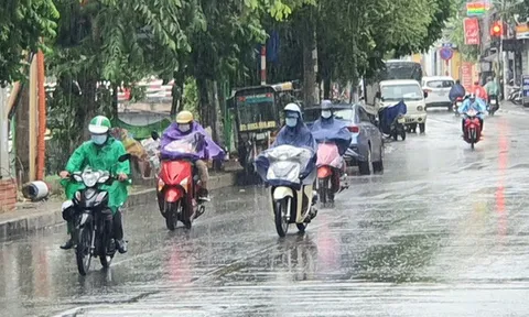 Sắp có mưa dông kéo dài ở miền Bắc