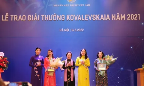 Hai nhà khoa học nữ xuất sắc vừa được trao Giải thưởng Kovalevskaia năm 2021 là ai?