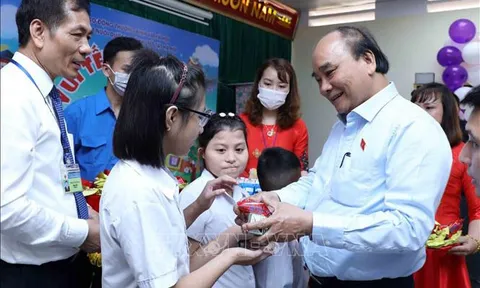 Chủ tịch nước Nguyễn Xuân Phúc: Quan tâm chăm sóc, bảo vệ trẻ em, nhất là trẻ khuyết tật, có hoàn cảnh đặc biệt