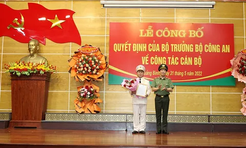 Đại tá Nguyễn Hữu Hợp làm Giám đốc Công an tỉnh Quảng Bình