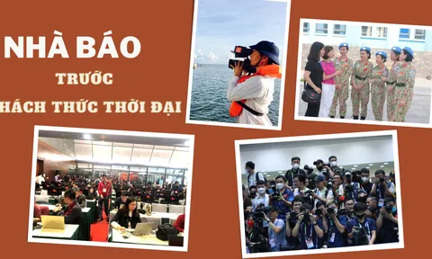 Nhà báo trước thách thức thời đại