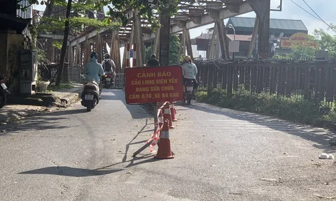 Lưu ý với người dân qua cầu Long Biên những ngày sửa chữa