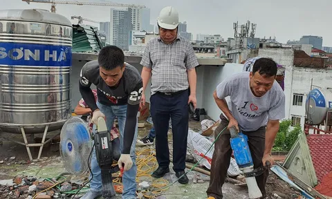 Hà Nội: Quận Cầu Giấy cương quyết xử lý các công trình vi phạm