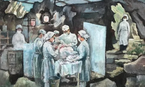 Triển lãm gần 70 tác phẩm mỹ thuật về đề tài thương binh-liệt sĩ
