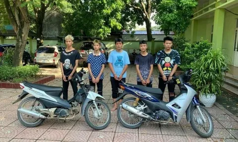 Hà Nội: Bắt nhóm thiếu niên gây nhiều vụ cướp ở huyện Đông Anh