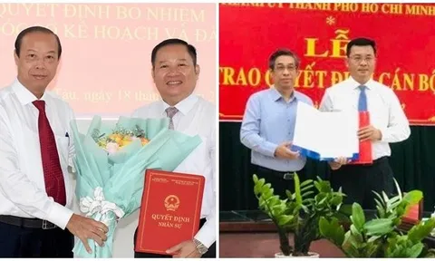 TP.HCM, Bà Rịa-Vũng Tàu bổ nhiệm nhân sự mới