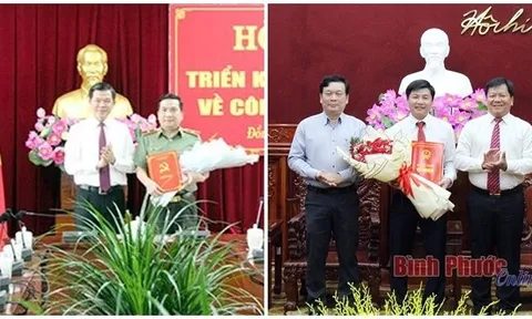 Loạt nhân sự mới được bổ nhiệm ở Đồng Nai, Bình Phước