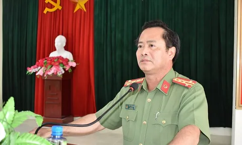 Bộ Công an bổ nhiệm tân Cục trưởng Cục Hậu cần