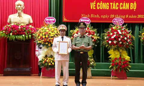 Công an tỉnh Ninh Bình có tân giám đốc