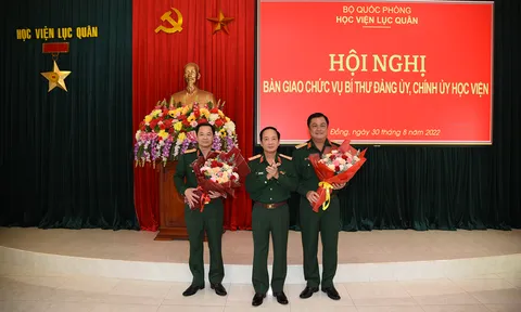 Học viện Lục quân có tân Bí thư Đảng ủy