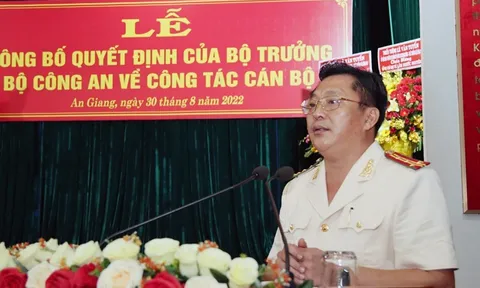 Công an tỉnh An Giang có tân giám đốc