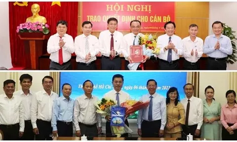 Loạt nhân sự, lãnh đạo mới được điều động, bổ nhiệm ở TP.HCM, Bình Dương